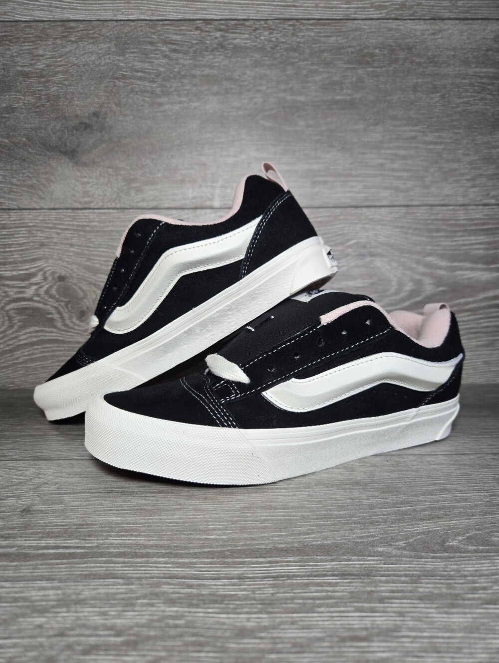 Vans Knu School Shoes Black / Sepia Rose Mens Size 6 / Womens Size 7.5 New